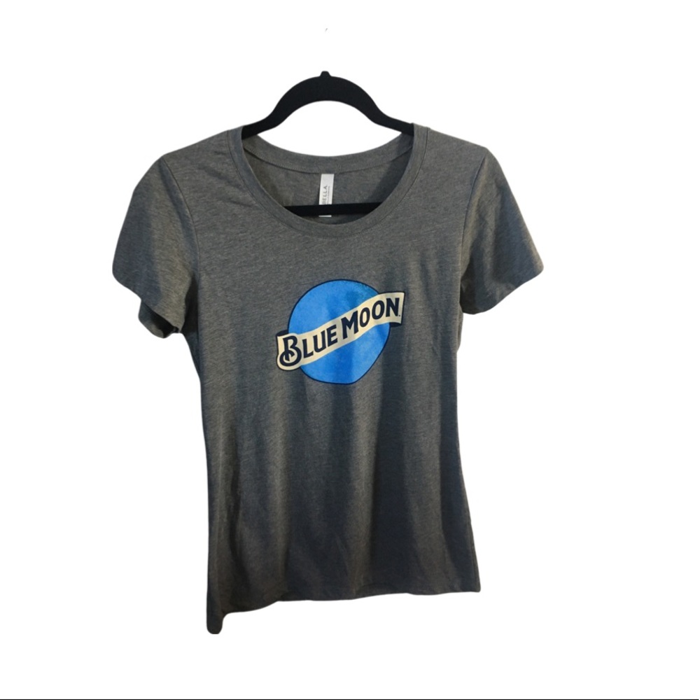 Blue Moon canvas T-shirt